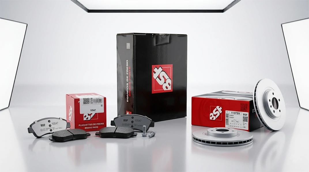 Kit SUPER-PAD® BSF referencia 15233 discos y pastillas de freno para Citroën Berlingo aftermarket español